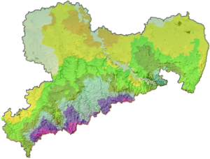 Daten und Informationen zum Wasserdargebot und zur Grundwasserneubildung in Sachsen