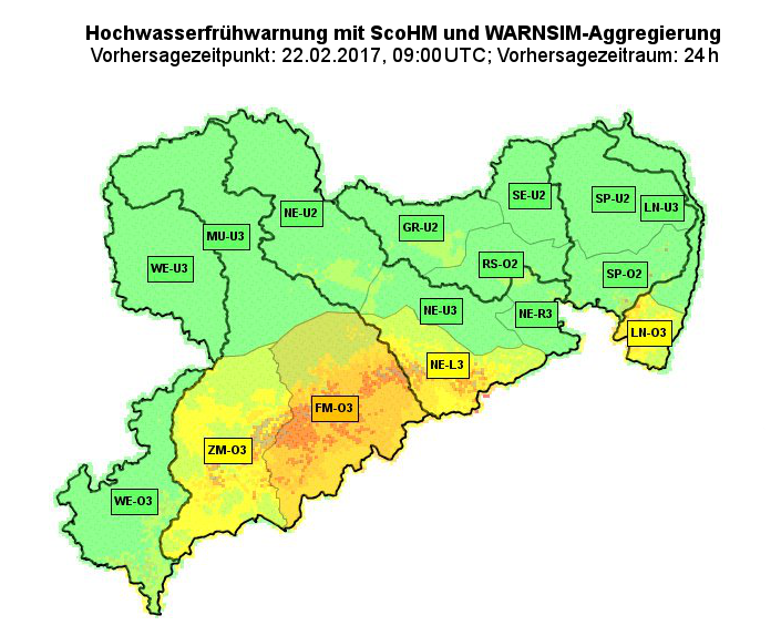 Hochwasserfrühwarnung