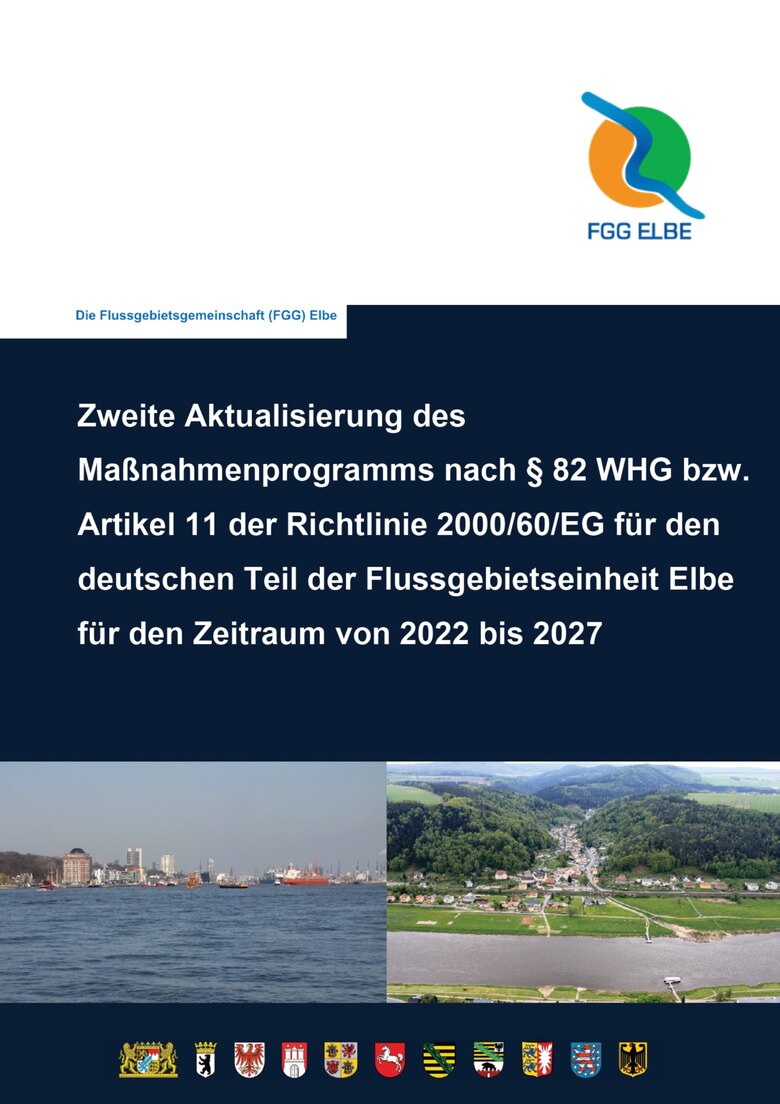 Deckblatt Broschüre FGG Elbe