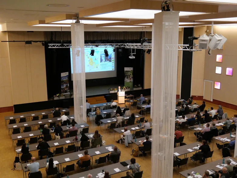 Übersichtsaufnahme 44. Gewässerforum in Oschatz am 16.05.2024