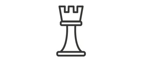 Schachfigur Symbol Schachfigur