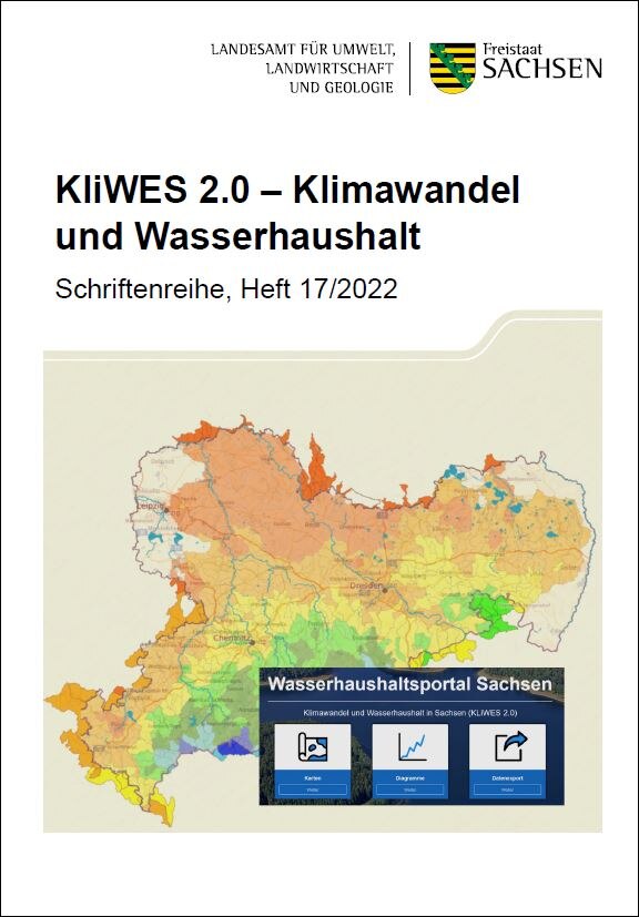 Titelbild Abschlussbericht: Sachsenkarte