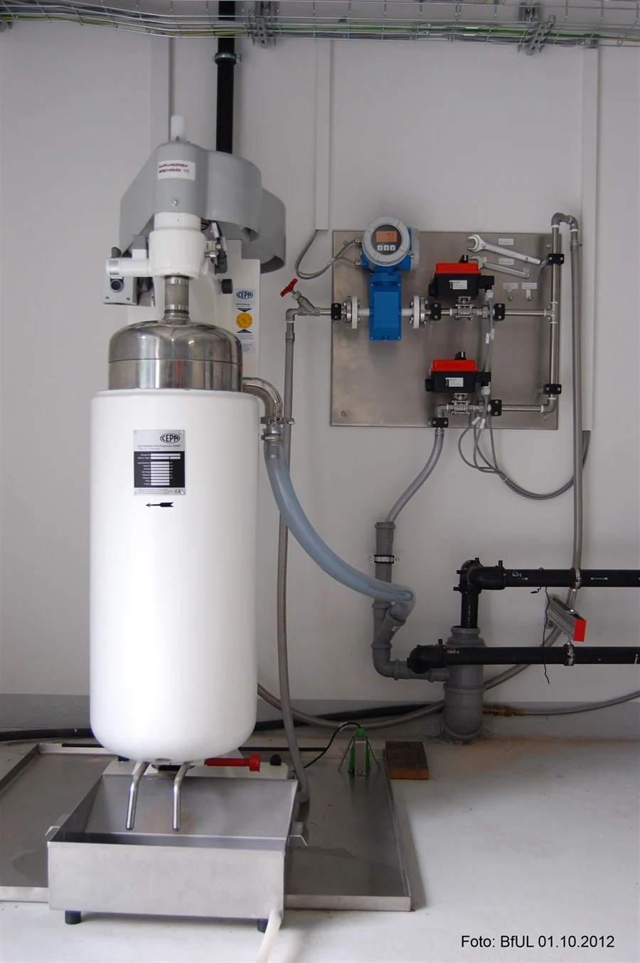 Durchflusszentrifuge