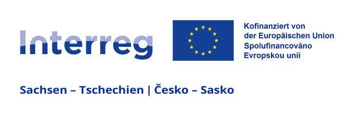 Logo Programm Interreg Sachsen – Tschechien